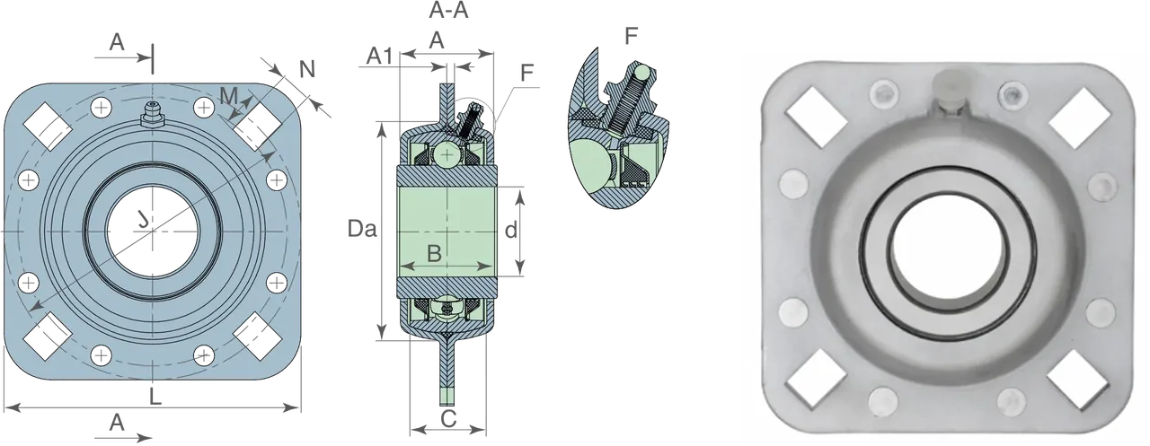 Agro table 2 — technical drawing